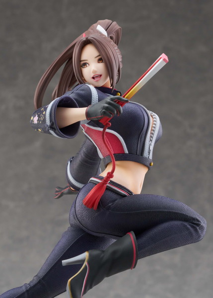 《Fatal Fury: City of the Wolves》不知火舞皮衣造型模型化,GoldenHead+預計2026年10月發售