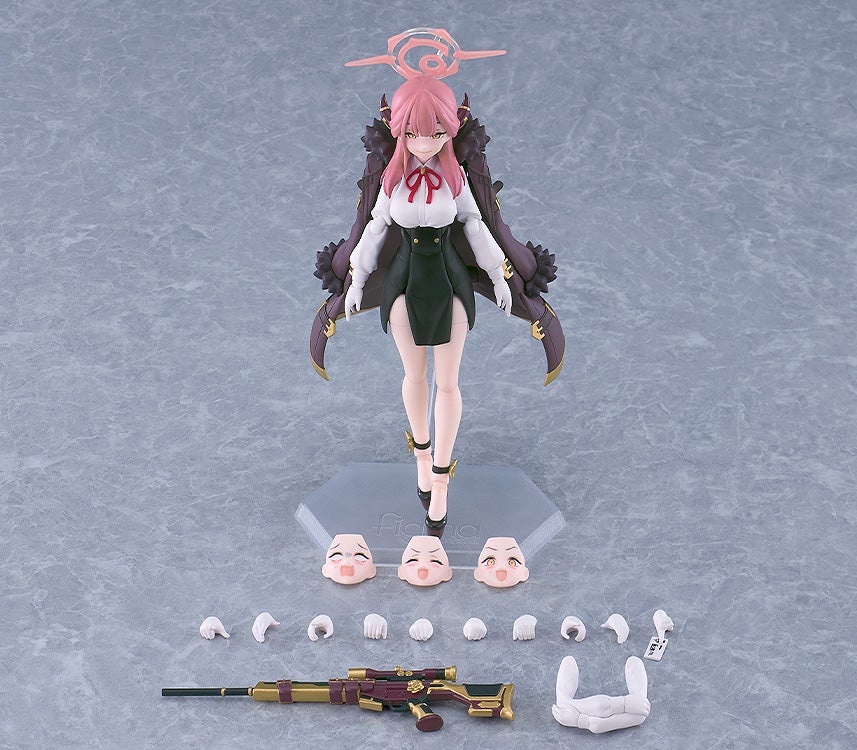 figma《蔚藍檔案》陸八魔亞瑠今日開訂 附贈靈魂驚嚇臉與特典錢包