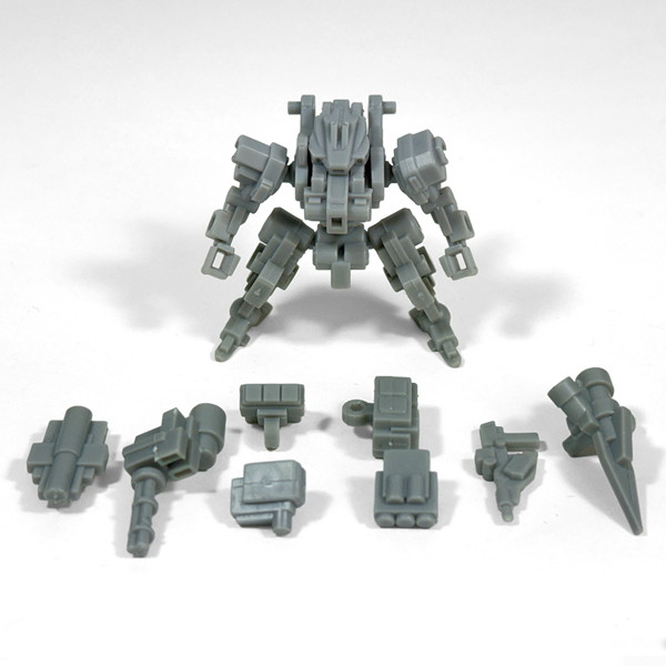 大創《MECHA ART》模型補貨 330日圓支援零件互換功能