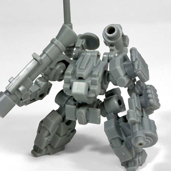 大創《MECHA ART》模型補貨 330日圓支援零件互換功能