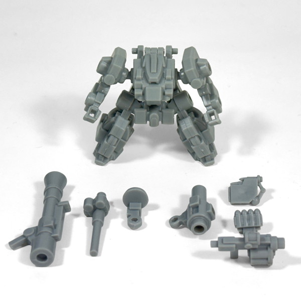 大創《MECHA ART》模型補貨 330日圓支援零件互換功能