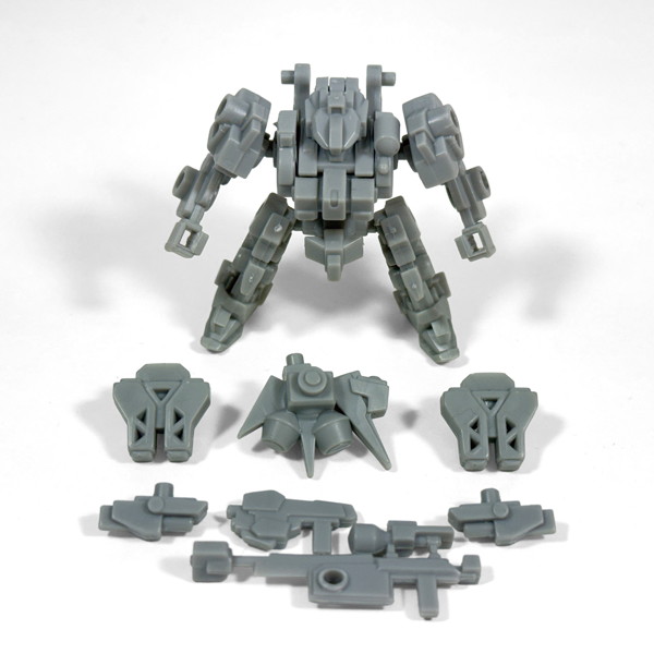大創《MECHA ART》模型補貨 330日圓支援零件互換功能