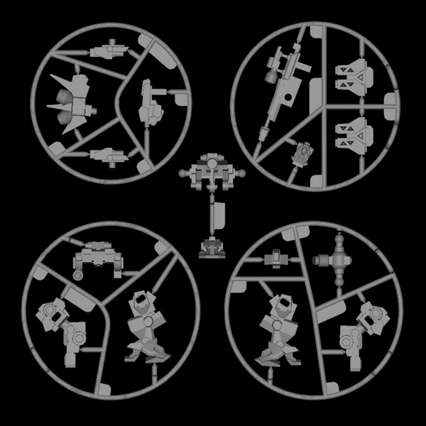 大創《MECHA ART》模型補貨 330日圓支援零件互換功能