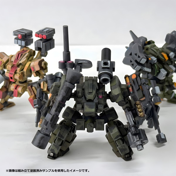 大創《MECHA ART》模型補貨 330日圓支援零件互換功能