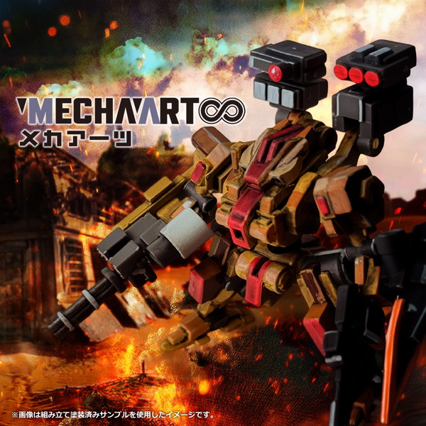大創《MECHA ART》模型補貨 330日圓支援零件互換功能