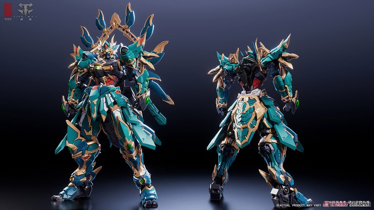蔵道模型《四聖獸》青龍武鬥版合金機甲亮相 關羽名刀可變形火砲2026年上市