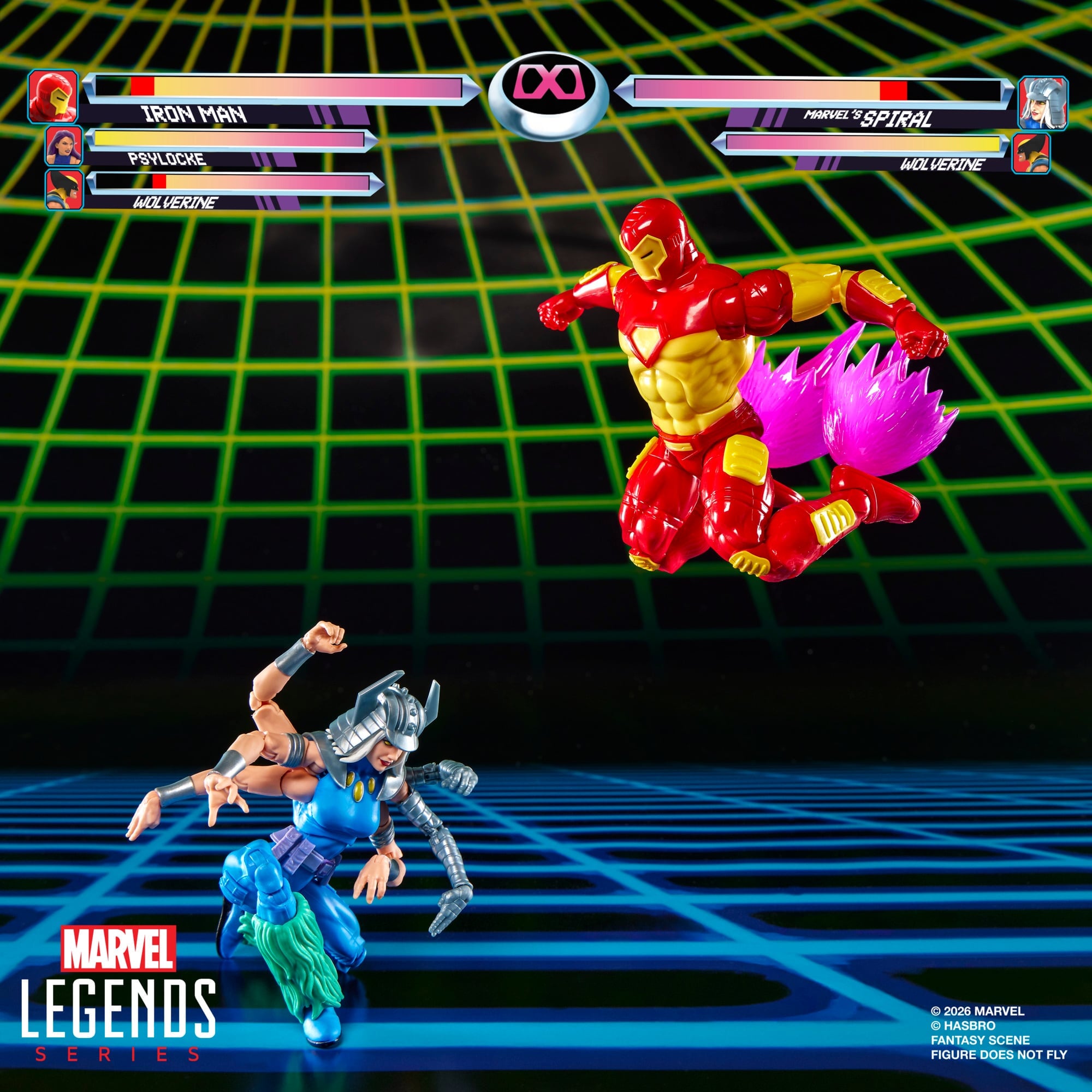 Hasbro 推出 Marvel Legends《Iron Man & Marvel's Spiral》電玩版 雙人組附 21 配件重現經典