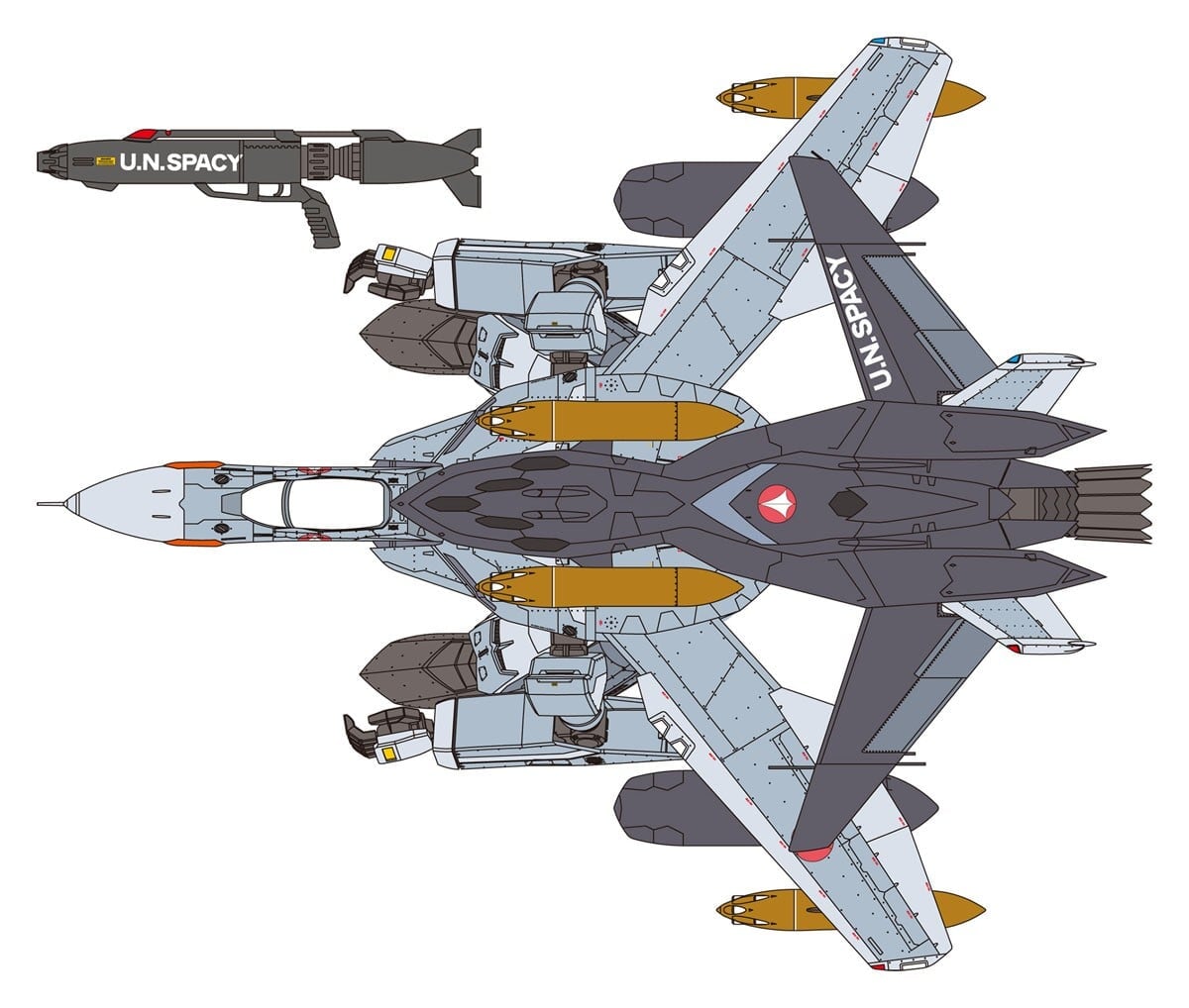 Hasegawa《超時空要塞Zero》VF-0A守護神Ghost模型 2026年發售