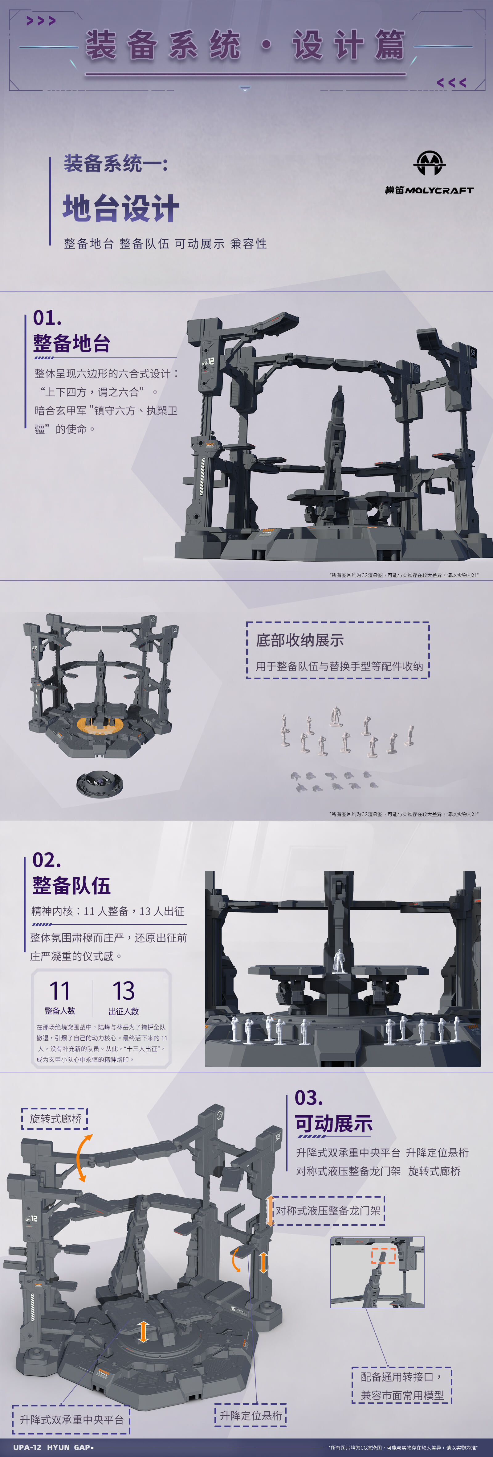 次元具象《星環戰場》唐式組裝機甲原型曝光 玄甲軍重裝風格即日預約