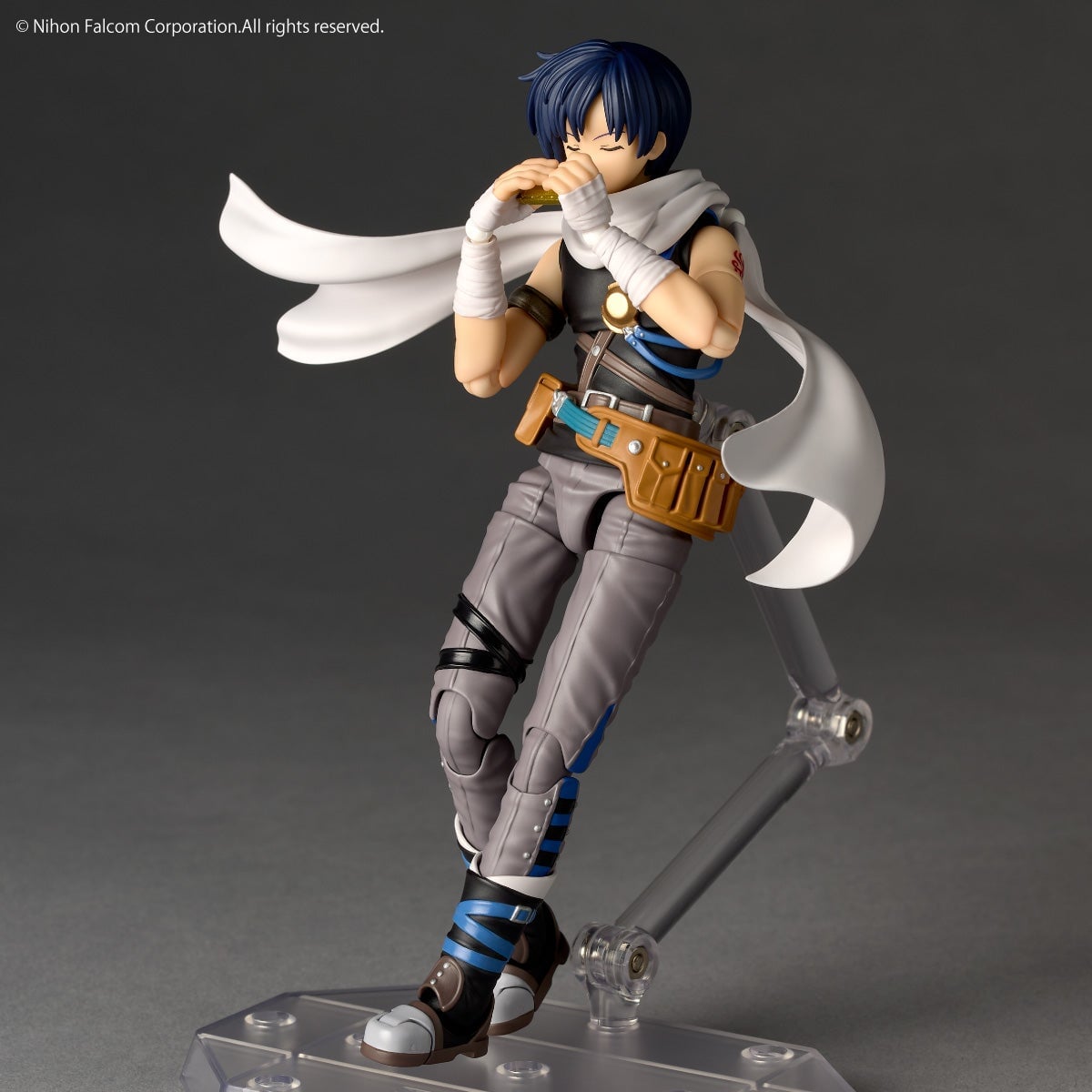 海洋堂 Revoltech《空之軌跡》約書亞 2027 年發售 附口琴與發光雙劍