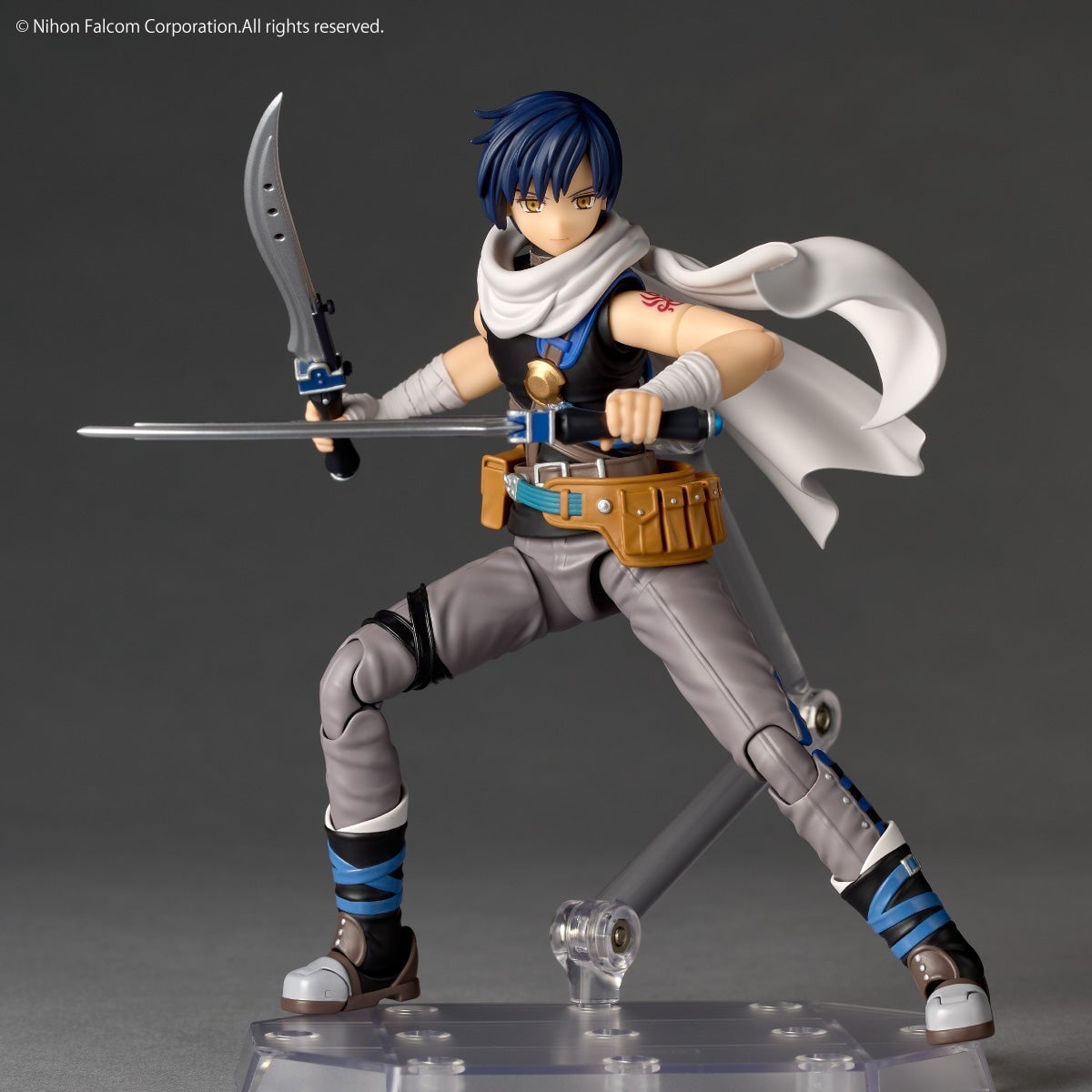 海洋堂 Revoltech《空之軌跡》約書亞 2027 年發售 附口琴與發光雙劍