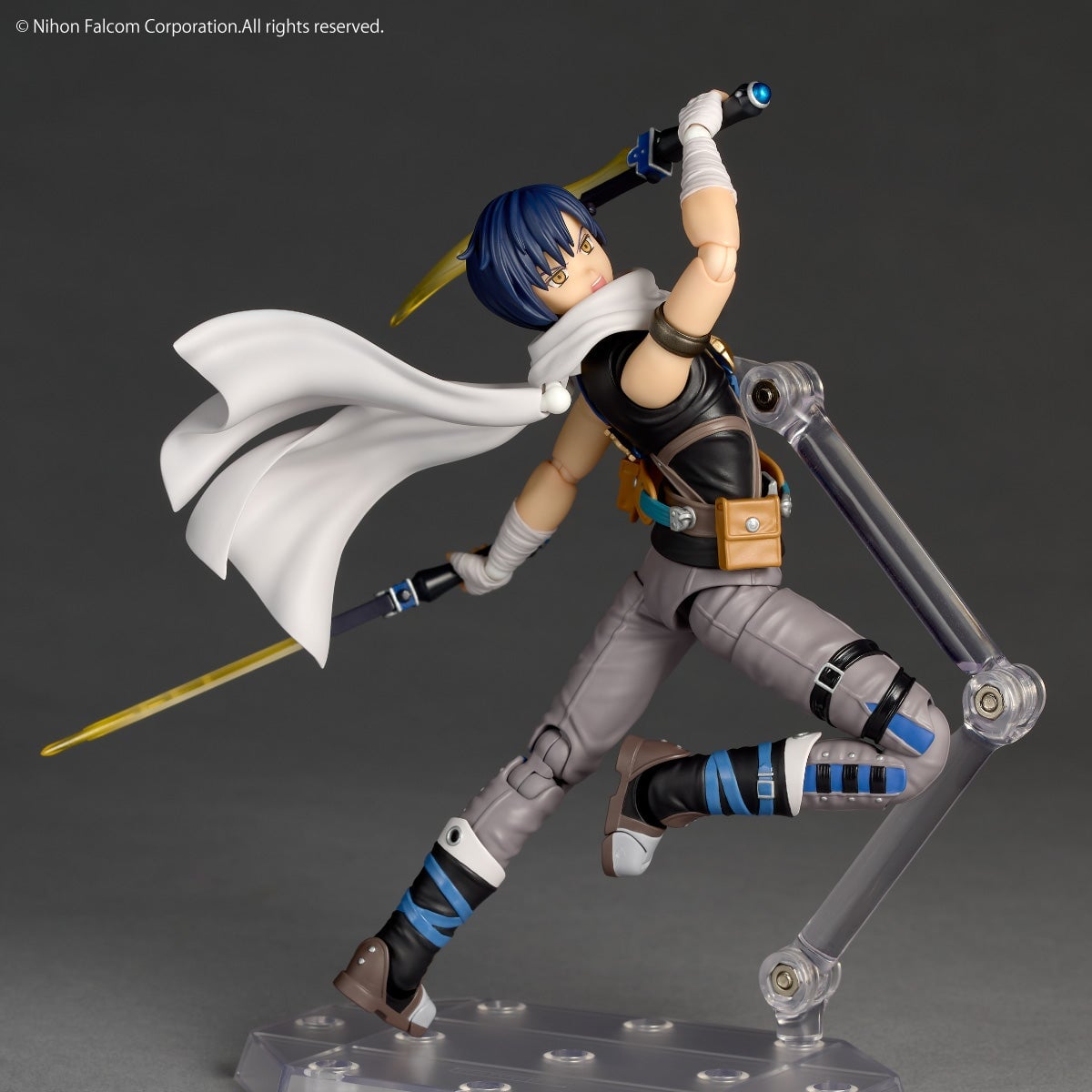 海洋堂 Revoltech《空之軌跡》約書亞 2027 年發售 附口琴與發光雙劍