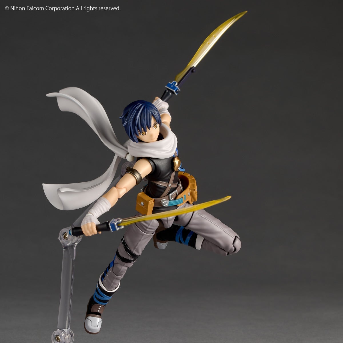 海洋堂 Revoltech《空之軌跡》約書亞 2027 年發售 附口琴與發光雙劍