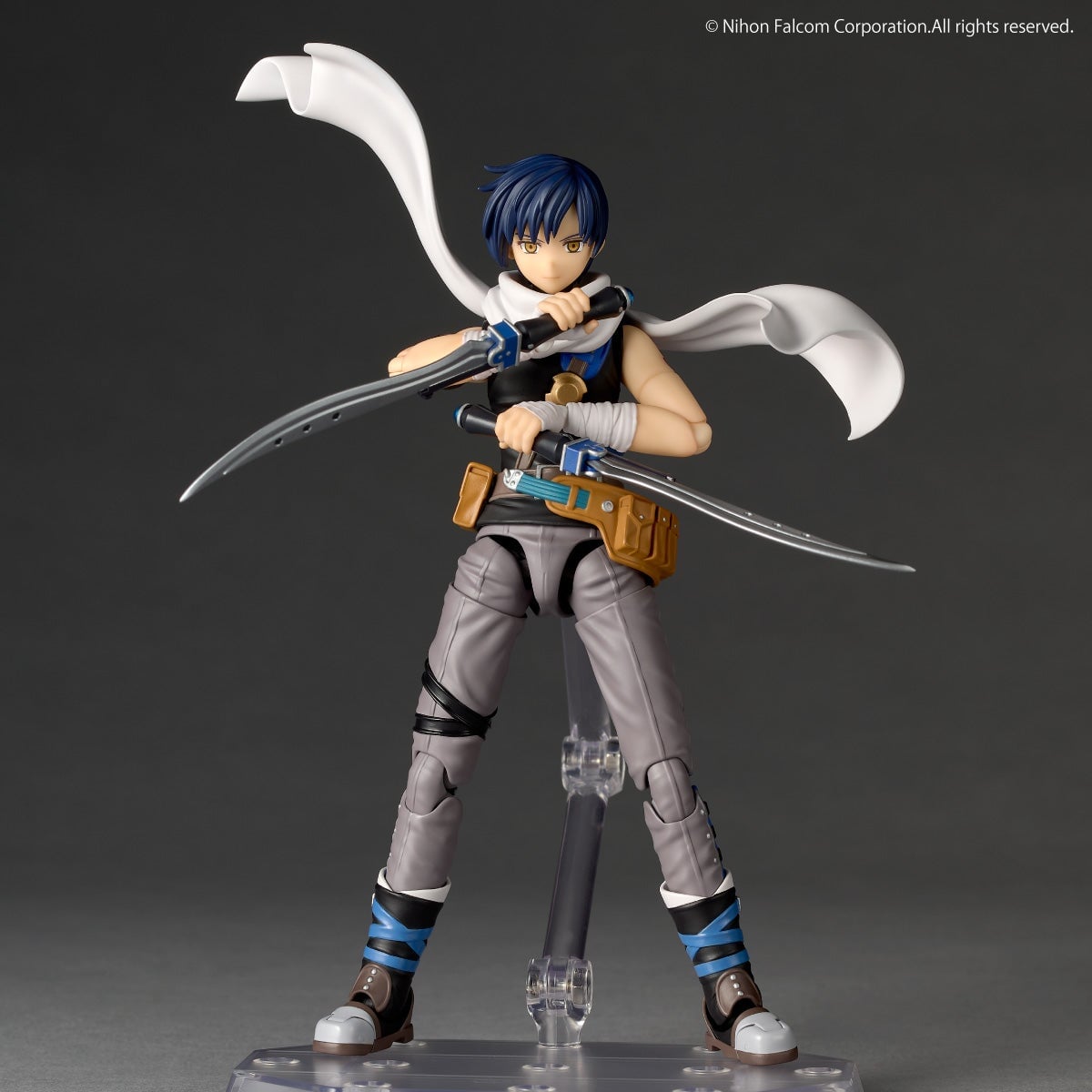 海洋堂 Revoltech《空之軌跡》約書亞 2027 年發售 附口琴與發光雙劍