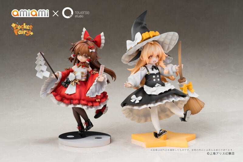 《東方Project》幼年靈夢與魔理沙模型 8 月 31 日開放預購