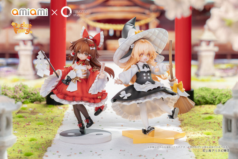 《東方Project》幼年靈夢與魔理沙模型 8 月 31 日開放預購