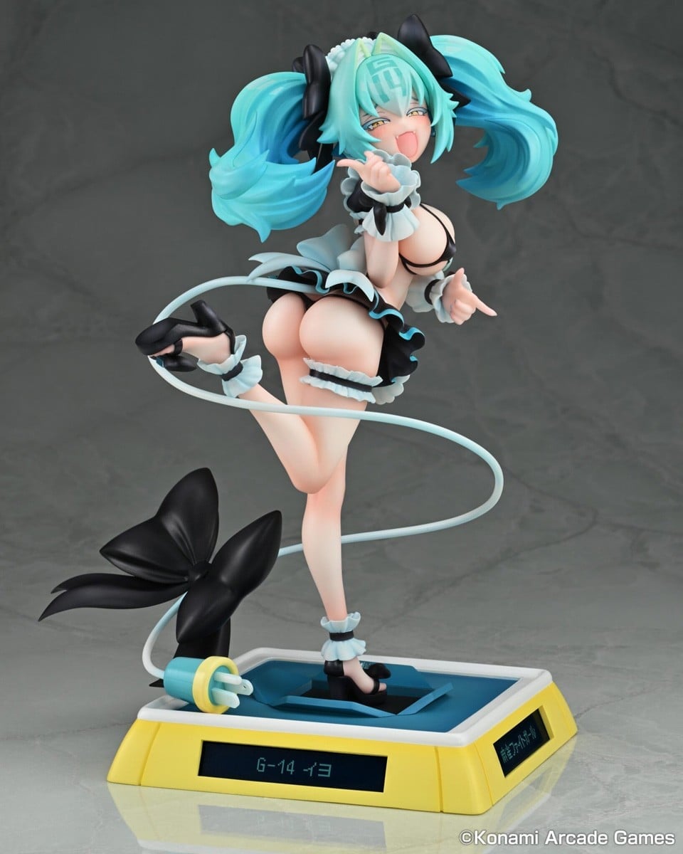 《麻雀 Fight Girl》G-14 イヨ夏日女僕模型 展現回眸美感