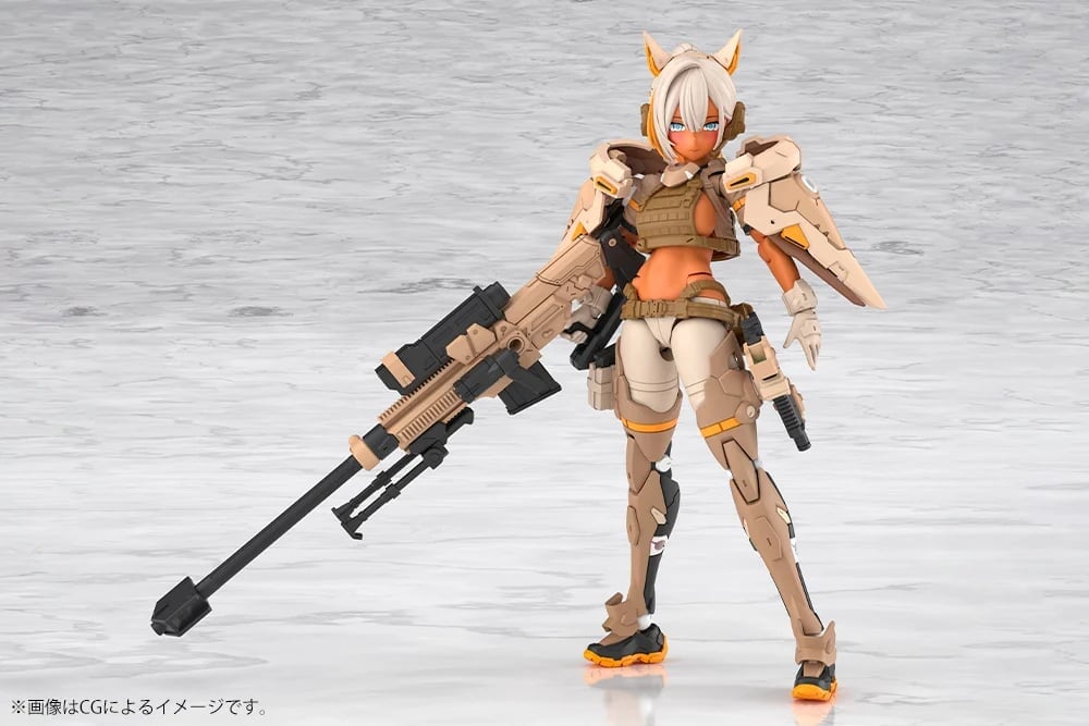 壽屋《女神裝置》重武裝狙擊機娘 9/2 開預約 專用水貼同步登場