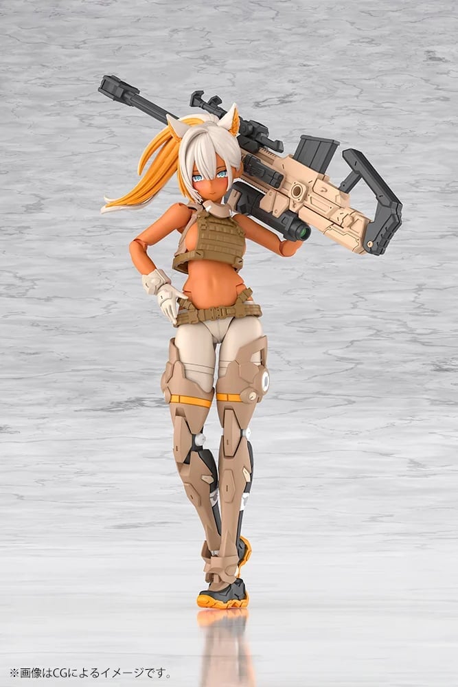 壽屋《女神裝置》重武裝狙擊機娘 9/2 開預約 專用水貼同步登場