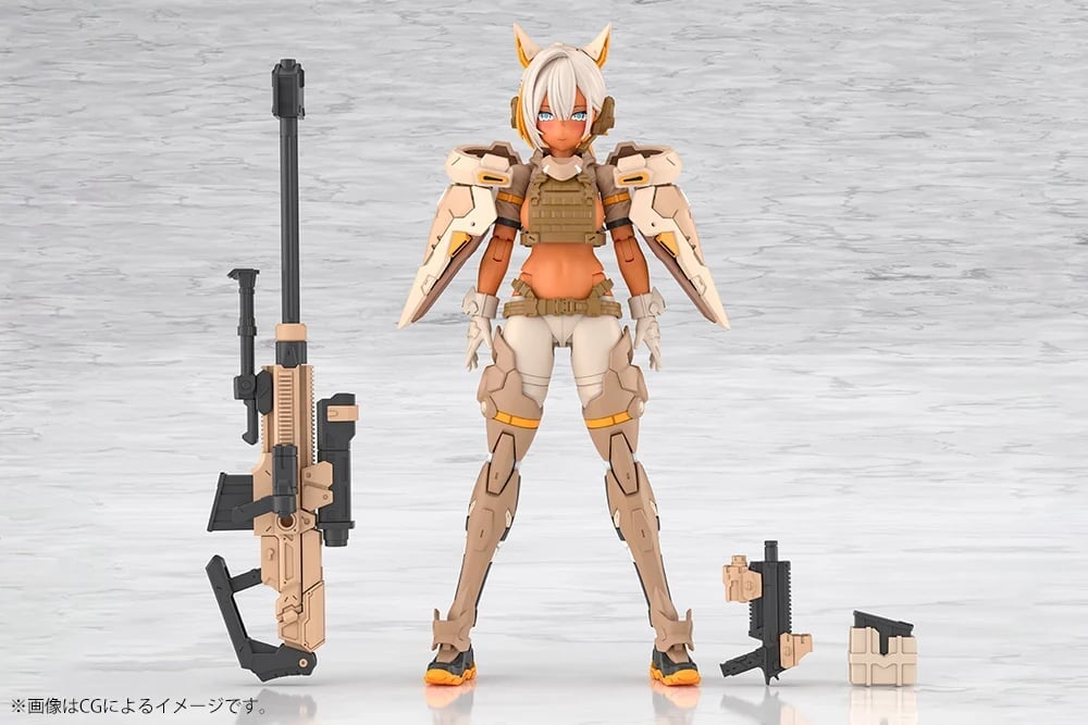 壽屋《女神裝置》重武裝狙擊機娘 9/2 開預約 專用水貼同步登場