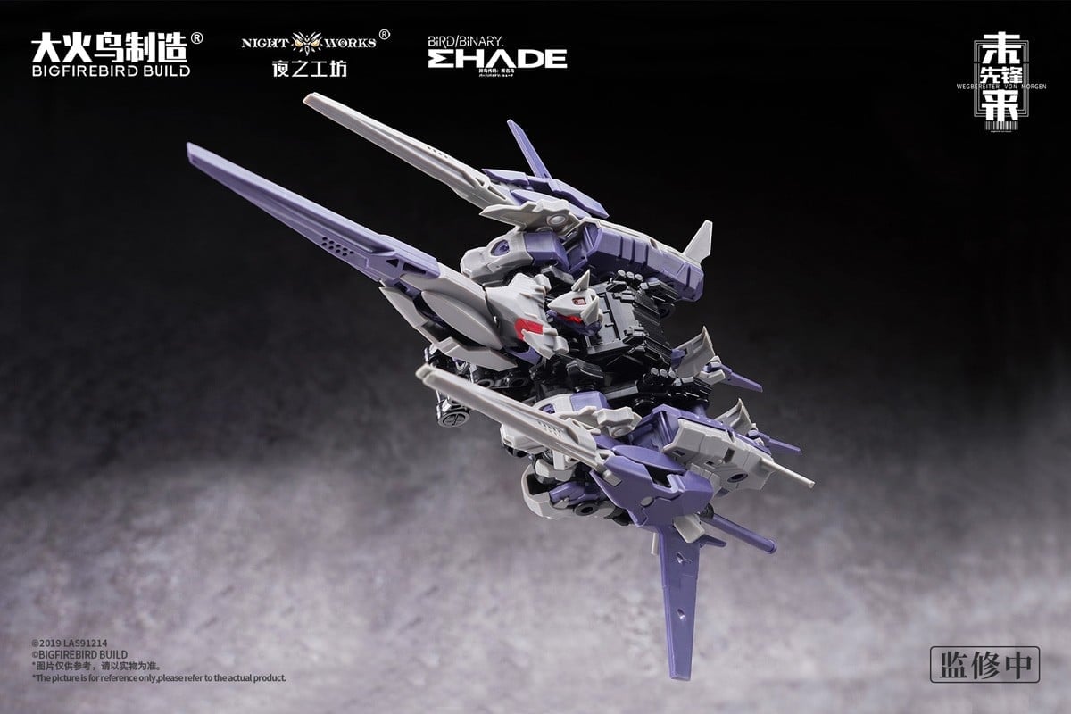 大火鳥製造《BIRD/BINARY》1/60組裝模型雙機組開放預購 售價約781元