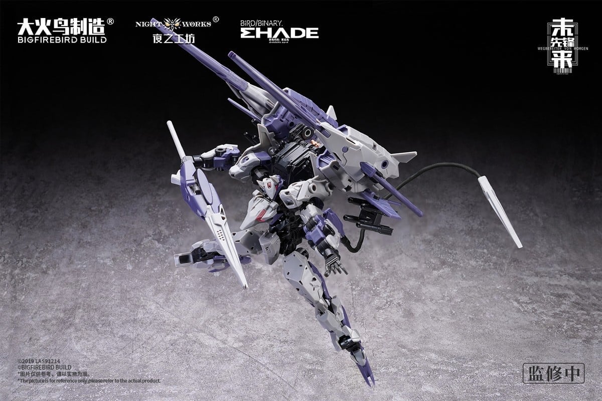 大火鳥製造《BIRD/BINARY》1/60組裝模型雙機組開放預購 售價約781元