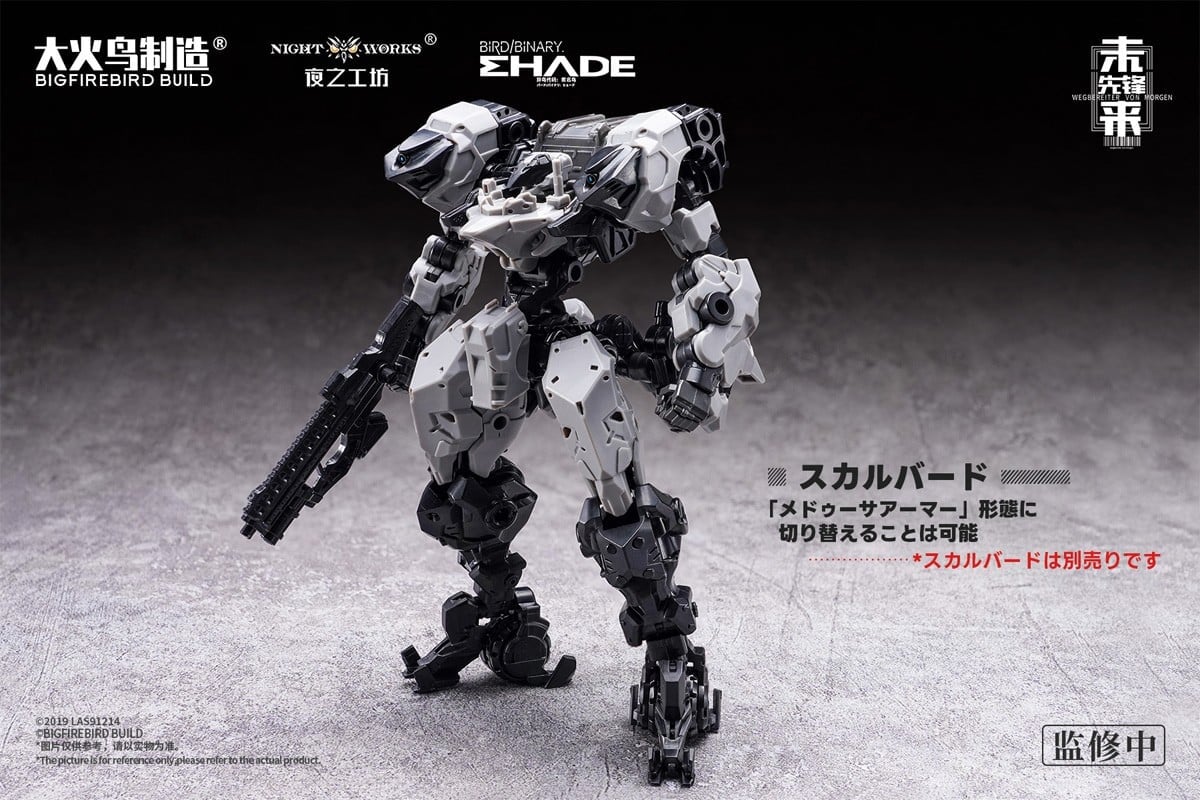 大火鳥製造《BIRD/BINARY》1/60組裝模型雙機組開放預購 售價約781元