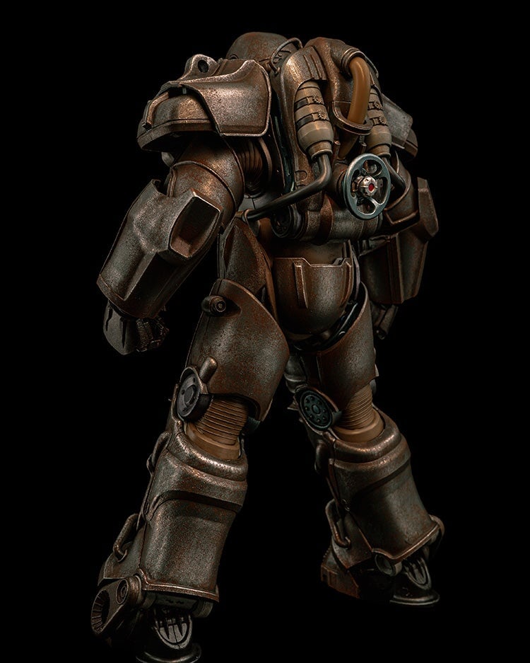 threezero《異塵餘生》T-60 生鏽版裝甲預購 磁吸零件可與舊作混搭