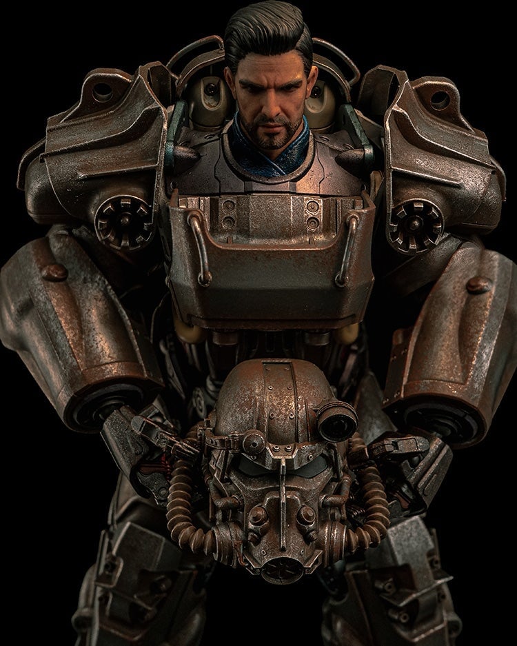 threezero《異塵餘生》T-60 生鏽版裝甲預購 磁吸零件可與舊作混搭