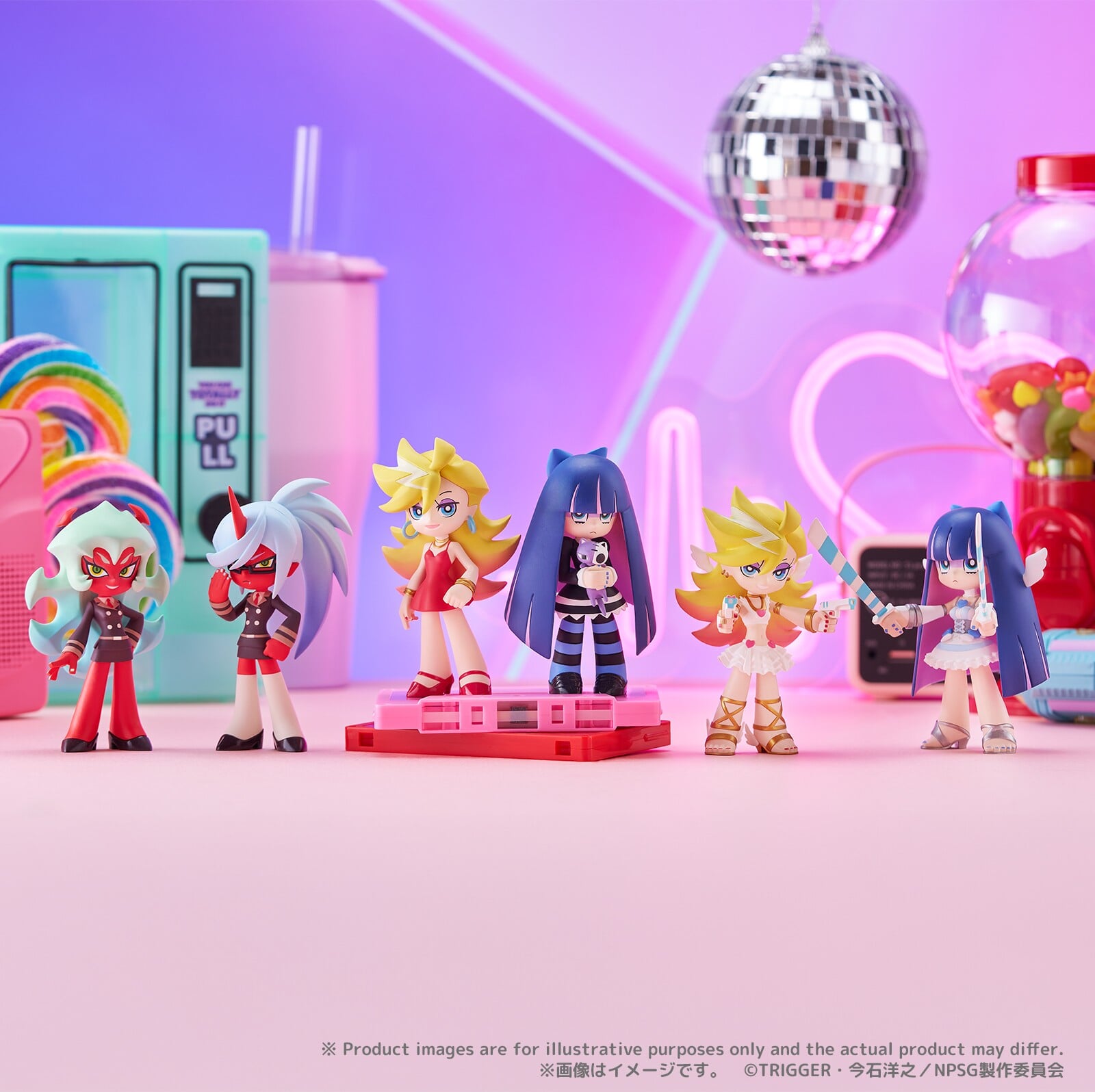 PalVerse 推出《New PANTY & STOCKING with GARTERBELT》盒玩 2027 年 2 月發售