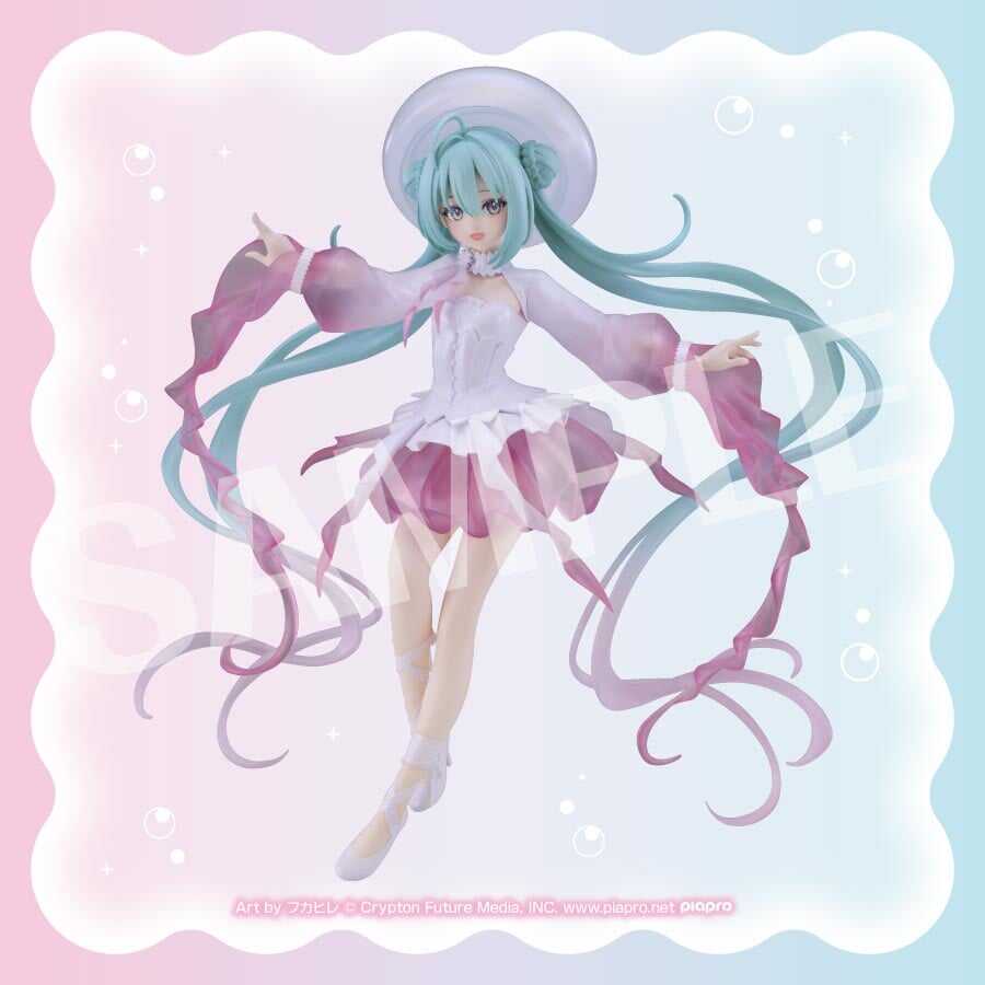 GSC《初音未來》2026 水族館抽獎發表 夢幻禮服黏土人 9 月開抽