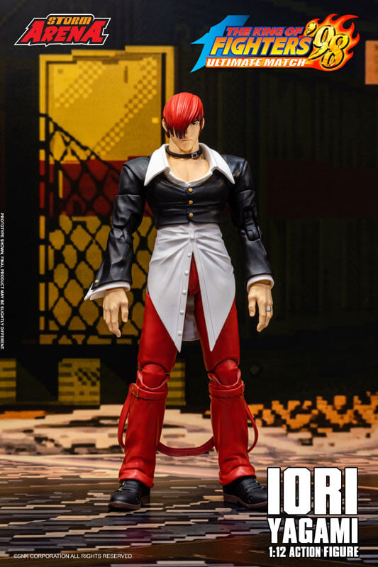 STORM COLLECTIBLES 推出《KOF 98 UM》八神庵可動人偶 附必殺技紫炎特效售價約 1166 元
