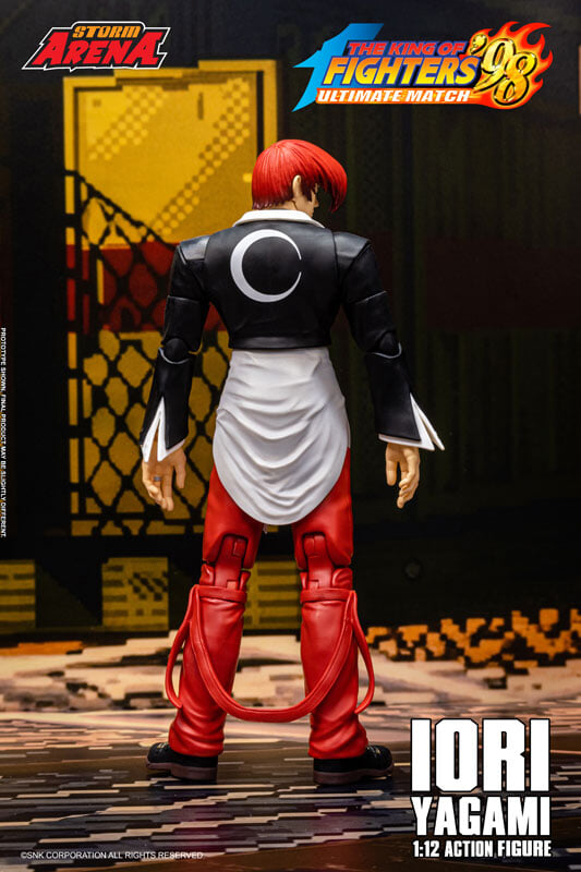 STORM COLLECTIBLES 推出《KOF 98 UM》八神庵可動人偶 附必殺技紫炎特效售價約 1166 元