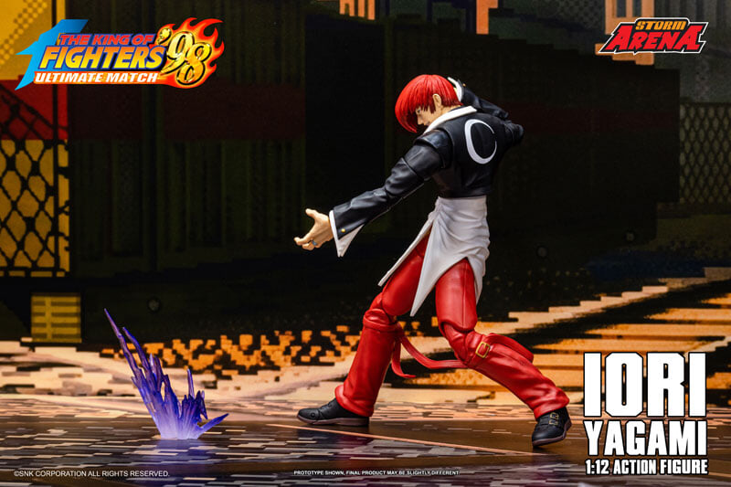 STORM COLLECTIBLES 推出《KOF 98 UM》八神庵可動人偶 附必殺技紫炎特效售價約 1166 元