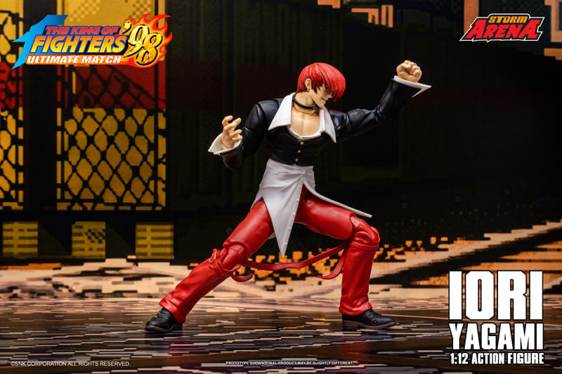 STORM COLLECTIBLES 推出《KOF 98 UM》八神庵可動人偶 附必殺技紫炎特效售價約 1166 元