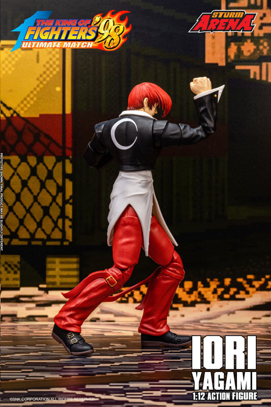 STORM COLLECTIBLES 推出《KOF 98 UM》八神庵可動人偶 附必殺技紫炎特效售價約 1166 元