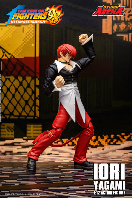 STORM COLLECTIBLES 推出《KOF 98 UM》八神庵可動人偶 附必殺技紫炎特效售價約 1166 元