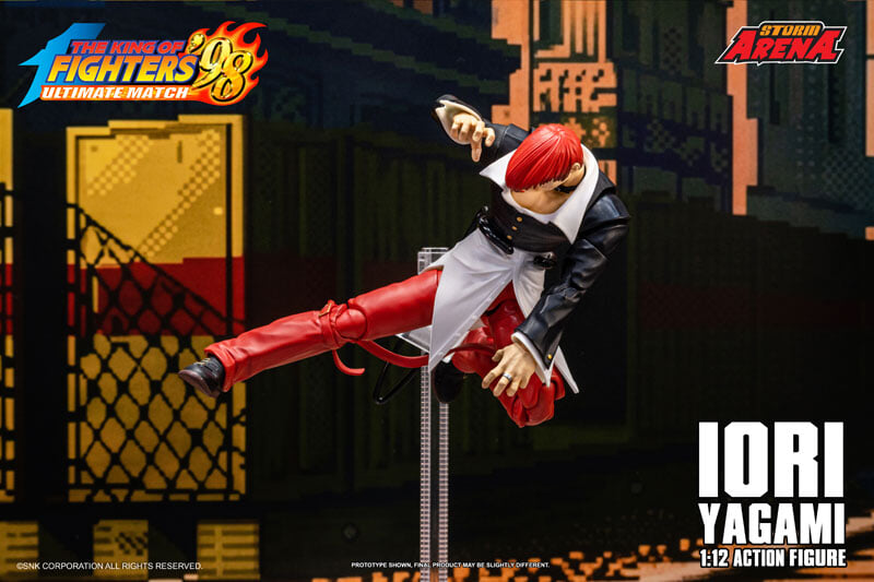 STORM COLLECTIBLES 推出《KOF 98 UM》八神庵可動人偶 附必殺技紫炎特效售價約 1166 元
