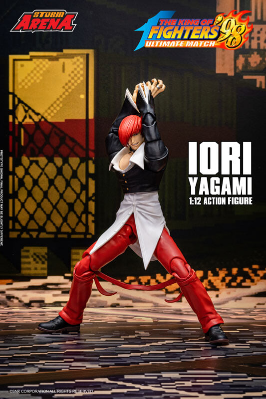 STORM COLLECTIBLES 推出《KOF 98 UM》八神庵可動人偶 附必殺技紫炎特效售價約 1166 元