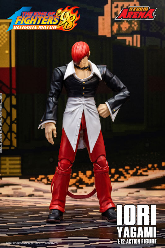 STORM COLLECTIBLES 推出《KOF 98 UM》八神庵可動人偶 附必殺技紫炎特效售價約 1166 元