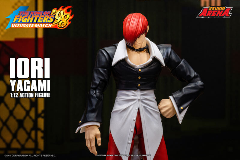 STORM COLLECTIBLES 推出《KOF 98 UM》八神庵可動人偶 附必殺技紫炎特效售價約 1166 元