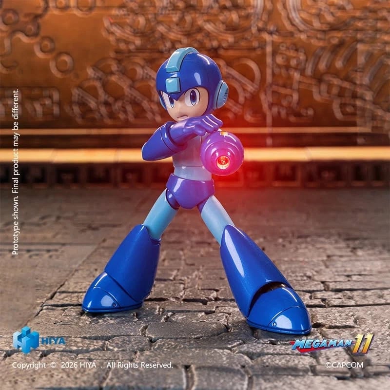 Hiya Toys《洛克人 11》磁控燈效人偶 2027 年冬季發售