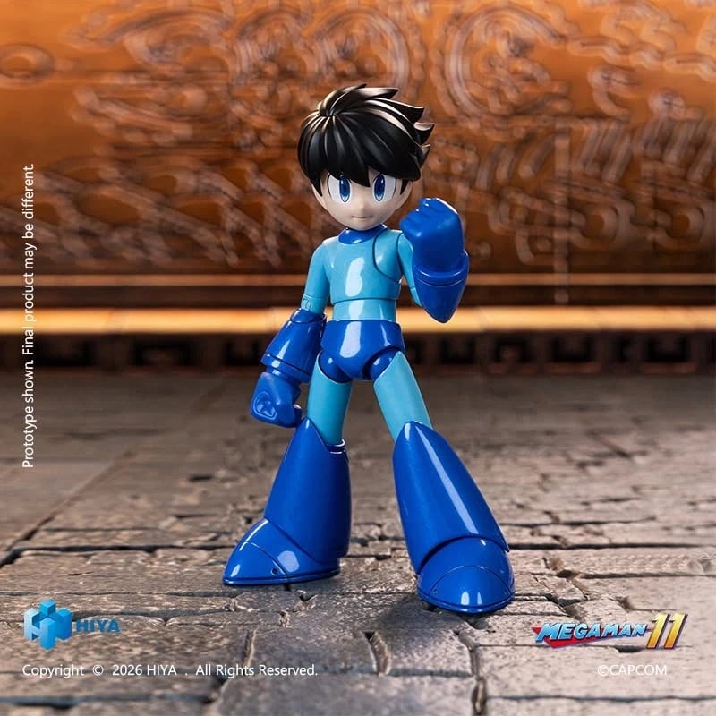 Hiya Toys《洛克人 11》磁控燈效人偶 2027 年冬季發售