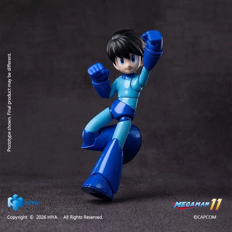 Hiya Toys《洛克人 11》磁控燈效人偶 2027 年冬季發售