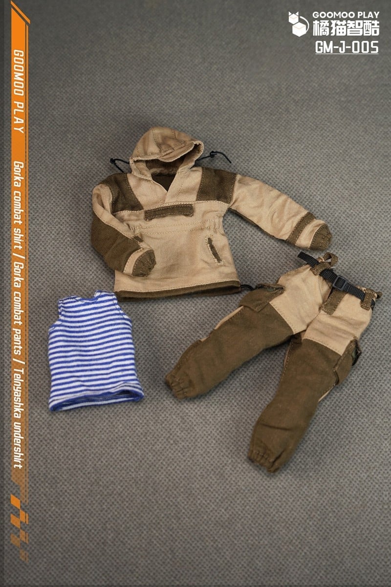 模型品牌 GOOMOO 推出 1/12《Gorka 戰鬥服》布製配件 2026 年底發售