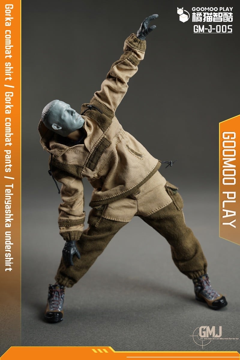 模型品牌 GOOMOO 推出 1/12《Gorka 戰鬥服》布製配件 2026 年底發售