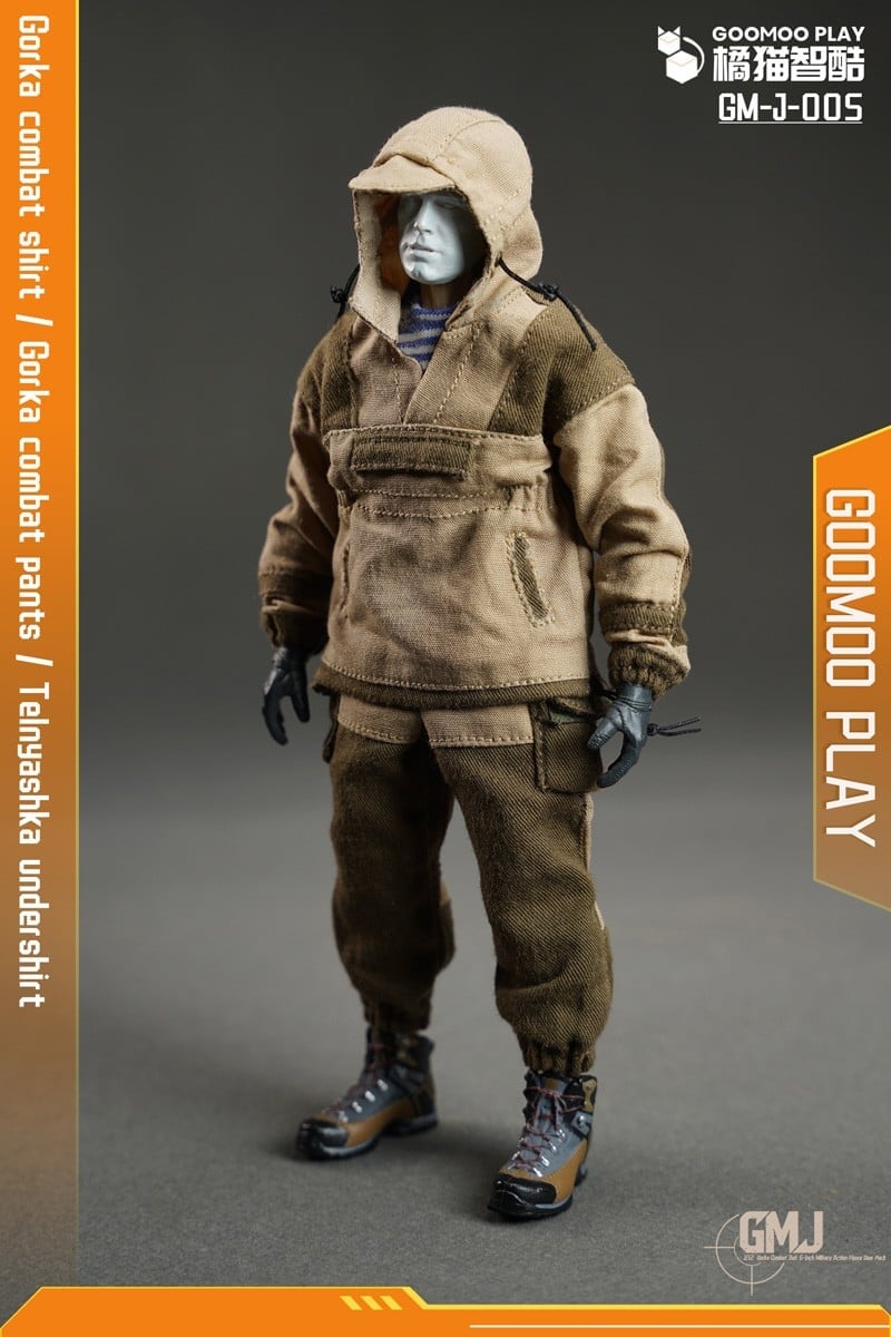 模型品牌 GOOMOO 推出 1/12《Gorka 戰鬥服》布製配件 2026 年底發售