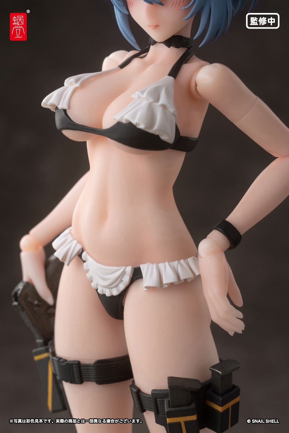 蝸之殼 Snail Shell《RA-02S 和音》戰術女僕可動人偶 2026 年發售 搭載可動眼球系統