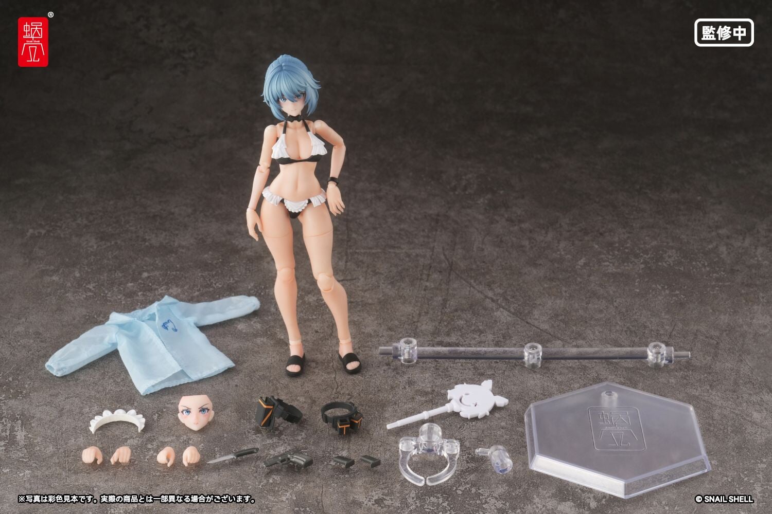 蝸之殼 Snail Shell《RA-02S 和音》戰術女僕可動人偶 2026 年發售 搭載可動眼球系統
