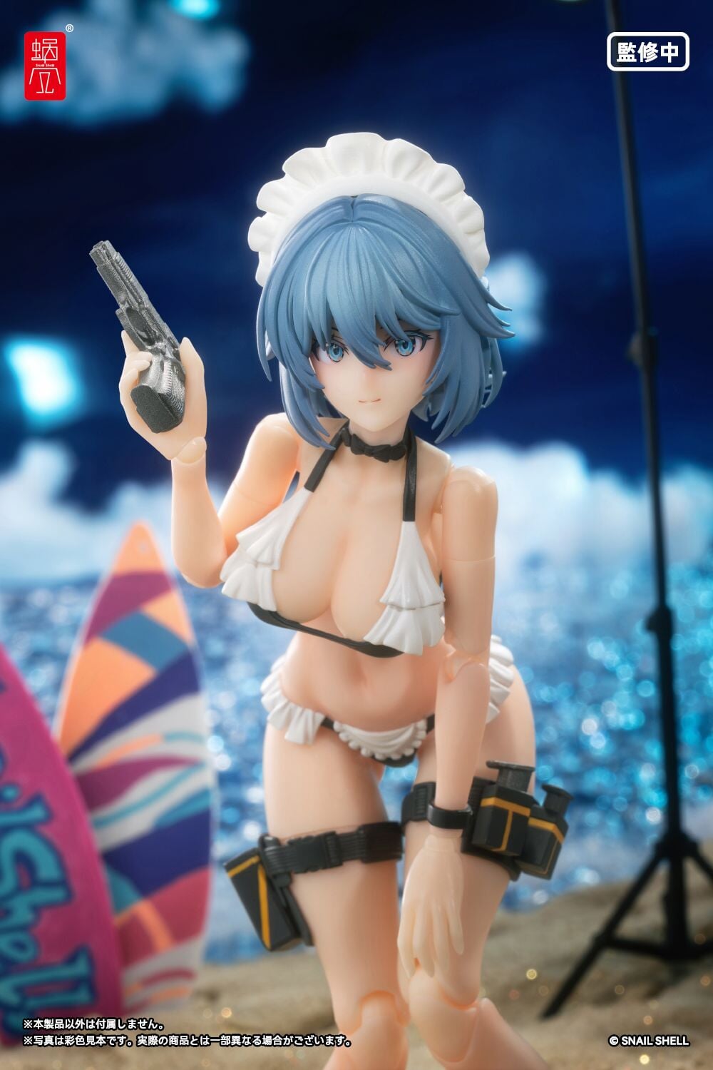 蝸之殼 Snail Shell《RA-02S 和音》戰術女僕可動人偶 2026 年發售 搭載可動眼球系統